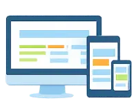 Site adaptado para celular, tablet e computador